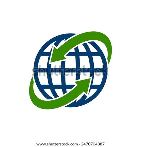 Global Exchange Logo can be used for icon, logo and etc.