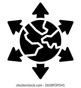 Globales Erweiterungssymbol für Design