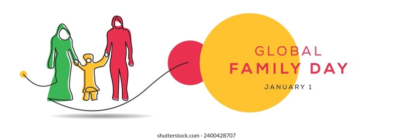 Global family day, held on 1 January.