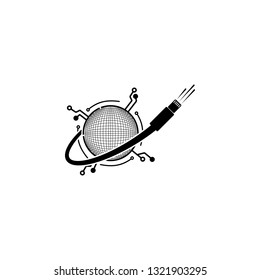 global fiber optic icon. Element of internet connection icon. Premium quality graphic design icon. Signs and symbols collection icon for websites, web design, mobile app