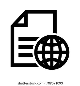 global file symbol icon