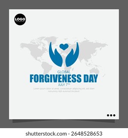 O Dia Global do Perdão, celebrado em 7 de julho, incentiva as pessoas a perdoarem a si mesmas e aos outros.