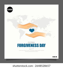 O Dia Global do Perdão, celebrado em 7 de julho, incentiva as pessoas a perdoarem a si mesmas e aos outros.