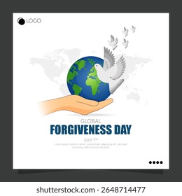 O Dia Global do Perdão, celebrado em 7 de julho, incentiva as pessoas a perdoarem a si mesmas e aos outros