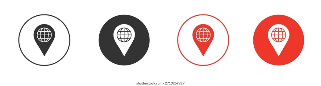 Global forum icon. web vector design