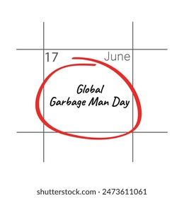 Día Mundial del Hombre Basura. 17 de junio. 
