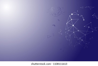 global globe connection background vector