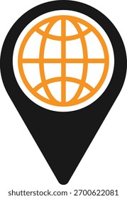 Diseño del logotipo de Global Head. Rastreo del diseño del logotipo. Cuidado del diseño del logotipo. Diseño de logo de seguridad. 