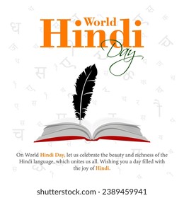 Global Hindi Diwas is a celebration dedicated to promoting the Hindi language and its cultural significance on an international scale.