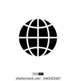 Global icon, design inspiration vector template for interface and any purpose