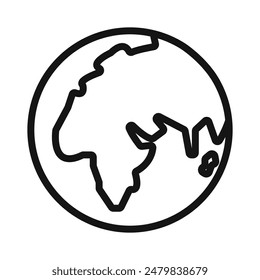 Global Icon Ideal for International Business and Travel
