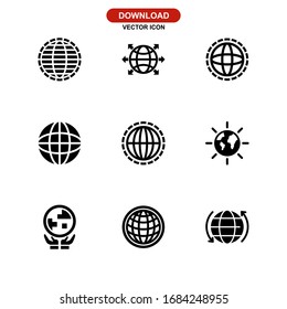 global icon or logo isolated sign symbol vector illustration - Collection of high quality black style vector icons
