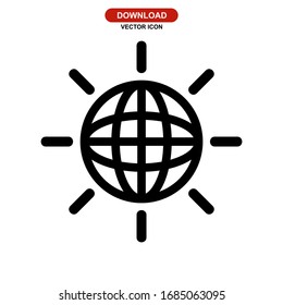 global icon or logo isolated sign symbol vector illustration - high quality black style vector icons

