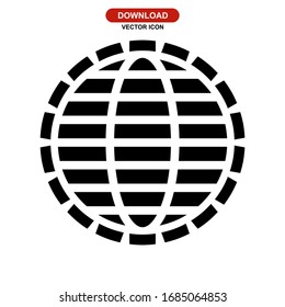global icon or logo isolated sign symbol vector illustration - high quality black style vector icons
