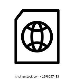 Global icon or logo isolated sign symbol vector illustration - high quality black style vector icons
