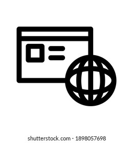 Icono global o logotipo símbolo de signo aislado ilustración vectorial - iconos vectoriales de estilo negro de alta calidad
