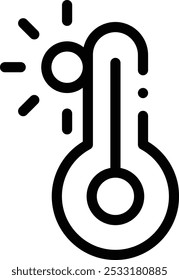icono global. Diseño De Estilo Lineal Delgado Aislado Sobre Fondo Blanco