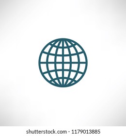 Global icon vector