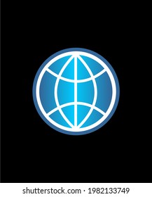 Global icon vector design for world, international, earth, etc.