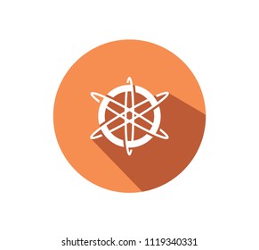  Global icon vector Illustration