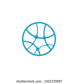 Global icon vector illustration design template
