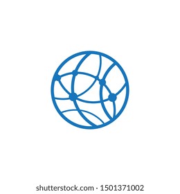 Global icon vector illustration design template