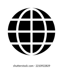 Global Icon Vector Symbol Design Illustration