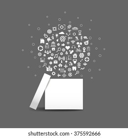 Global icons for creative ideas