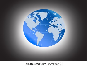 global image with solar eclipse