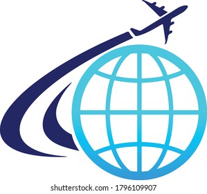 Global Import Export Earth Fly