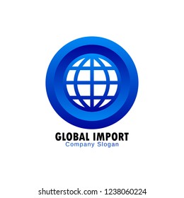 Global import logo
