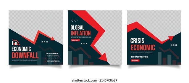 Global Inflation Social Media Post Template