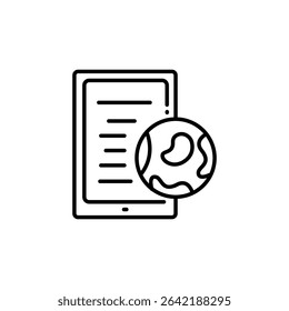 Global Information Access Via Digital Device On Transparent Layer