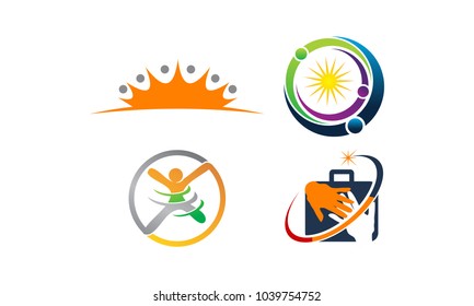 Global Leadership Teamwork Solutions Set