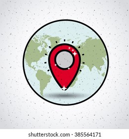 global location design, vector illustration eps10 graphic 