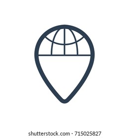 Global Location Icon