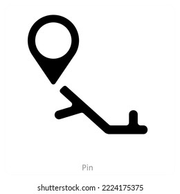 global and location icon concept