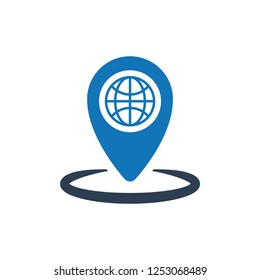 Global Location Place Icon
