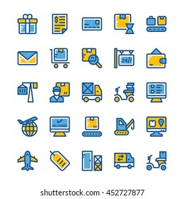 Global Logistics Vector Icons 1