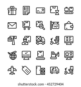 Global Logistics Vector Icons 1