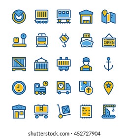 Global Logistics Vector Icons 3