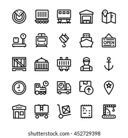 Global Logistics Vector Icons 3