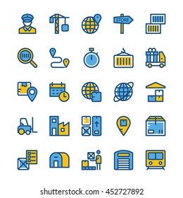 Global Logistics Vector Icons 4