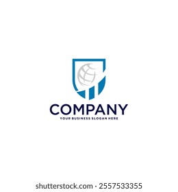 global logo design with financial