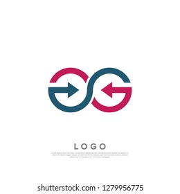 global logo design template. creative sign. Universal vector icon. - Vector