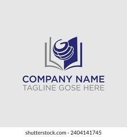 Global logo education creative symbol, Globe World And Human Education With Arrow Symbol Logo Icon Design Vector Template, Logo set, creative, technology, biotechnology, tech icons concept design. 