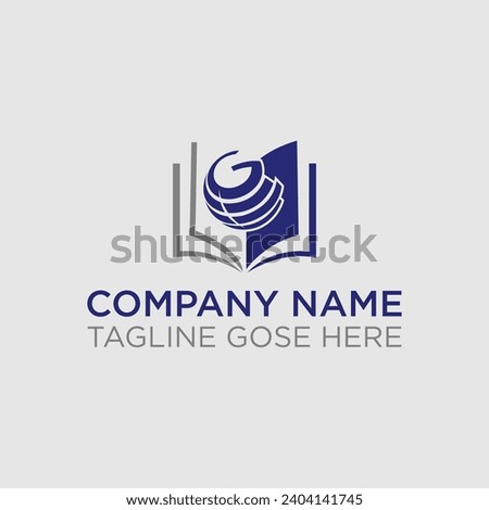 Global logo education creative symbol, Globe World And Human Education With Arrow Symbol Logo Icon Design Vector Template, Logo set, creative, technology, biotechnology, tech icons concept design. 