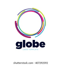 Global logo. Globe logo. Network logo. Technology logo. Network logo