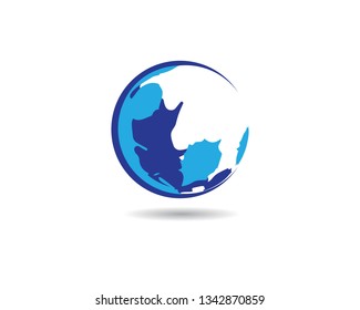 Global logo icon
