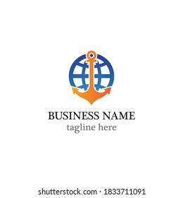 Global  logo template vector icon design